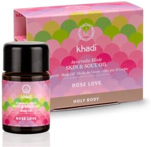 Khadi Óleo Elixir Ayurveda Rosa Regenerador 10 ml