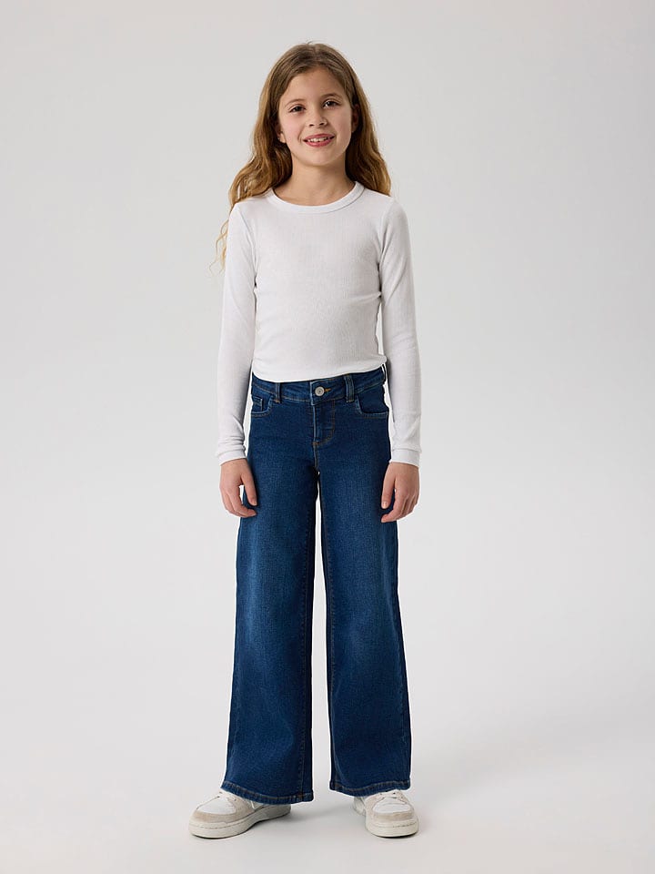 name it Jeans "Polly" - Comfort fit - in Dunkelblau - 98