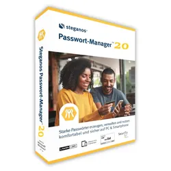Steganos Passwort Manager 20, 5 Geräte 1 Jahr