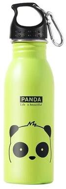 Inspired Living Kids Stainless Steel Water Bottle 500ml Leakproof Sports Bottle For School & Outdoor Adventures green Clasp
