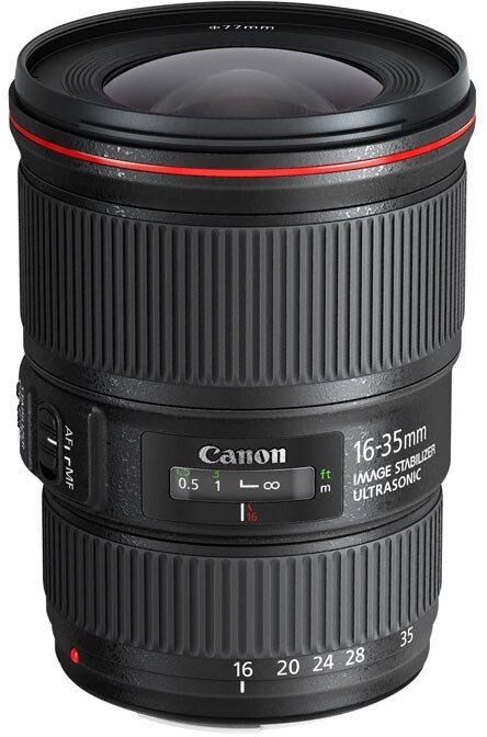 OBJETIVA CANON EF- 16-35 F/4L IS U