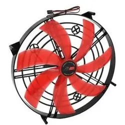 Airen FAN RedWingsGiant 300 LED RED () (1x), PC Lüfter, Rot, Schwarz