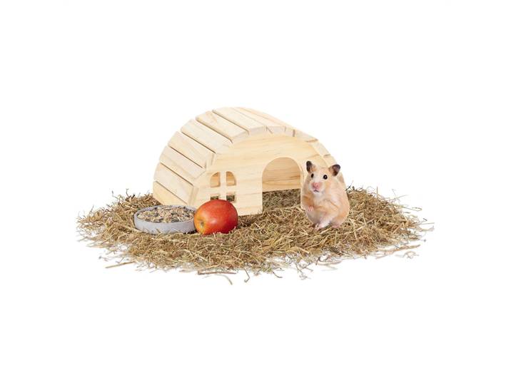 Hamsterhaus Holz Hellbraun