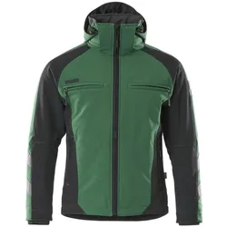 Mascot,  Herren Softshelljacke "DARMSTADT" Unique grün, schwarz Grösse 2XL (XXL)