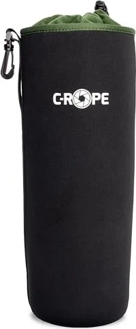 C-ROPE Objektivbeutel V2 Schwarz Variation: XXL 32x14cm retail