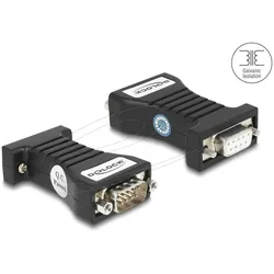 Delock Isolator RS-232 D-Sub 9 Buchse zu RS-232 D-Sub 9 Stec (0.06 m), Schnittstellenkabel
