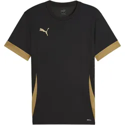 PUMA teamGOAL Matchday Trikot Kinder 28 - PUMA black/PUMA gold/matte gold 116
