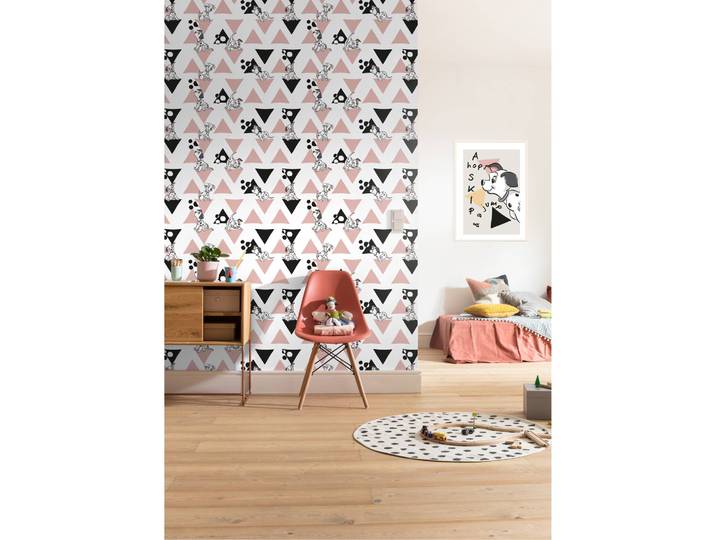 Papier peint intissé 101 Dalmatiens 200 x 280cm Multicolore