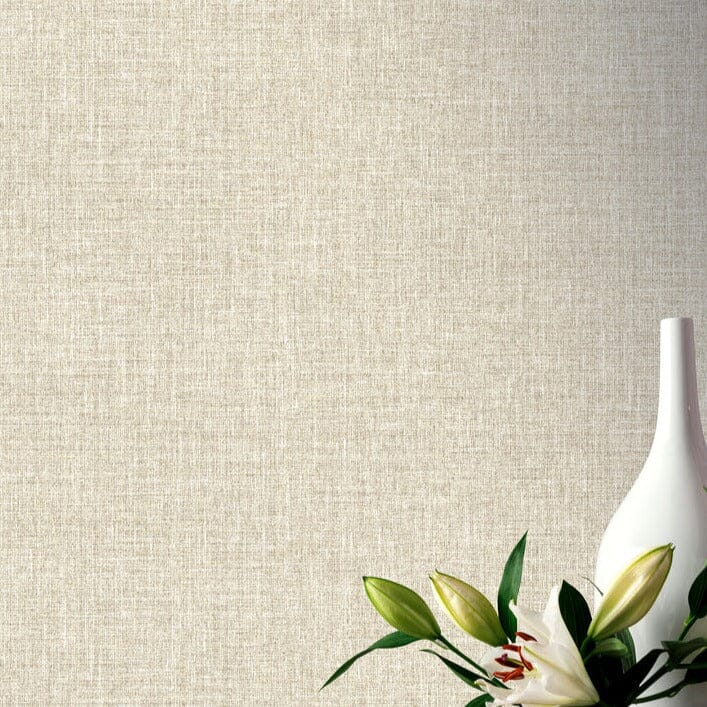 Colette Taupe Textured Wallpaper