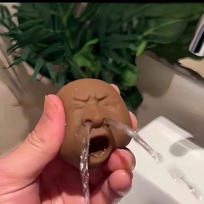 JoyToys Funny Yawning Face Prank Water Spray Toy 3 Pack Stress Relief Squeeze Water Shooter For Kids & Adults Funny Yawning Face Prank Water Spray Toy 3 Pack Stress Relief Squeeze Water Shooter For Kids & Adults