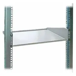 Schweitzer Rack-Shelf (belüftet) - RAL 7035, Serverschrank Zubehör, Grau