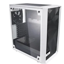 Fractal Meshify C TG White (ATX, mATX, Mini-ITX), PC Gehäuse, Weiss
