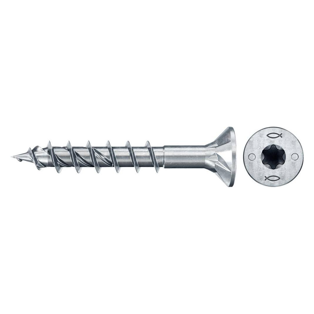 Fischer Power-Fast II FPF II Spanplattenschraube 5,0x35 mm 500 Stück ( 670371 ) Senkkopf mit Torx Te (Power-Fast II)