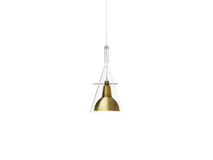 FONTANA ARTE lampe à suspension FLÛTE Flute (Laiton - verre et métal)