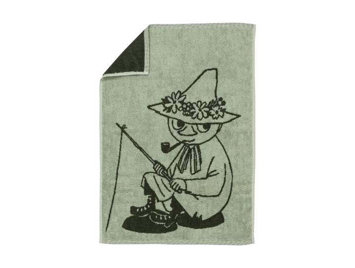 Moomin Arabia Serviette Moomin 50x70 cm Snusmumriken vert