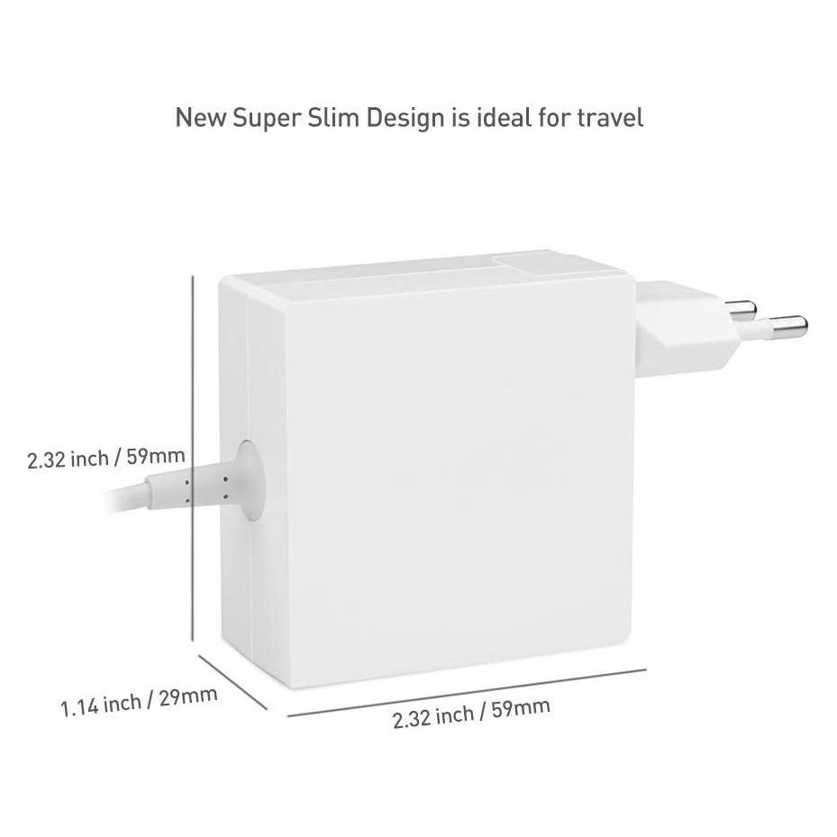 CoreParts MBXUSBC-AC0001-W Innenraum 45W Weiss Netzteil & Spannungsumwandler (45 W) (MBXUSBC-AC0001-W)