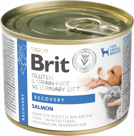 Brit Veterinário Recuperação Cão e Gato 6 uds x 200g
