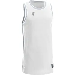 Macron, Herren, Sportshirt, Plutonium (5XL), Weiss