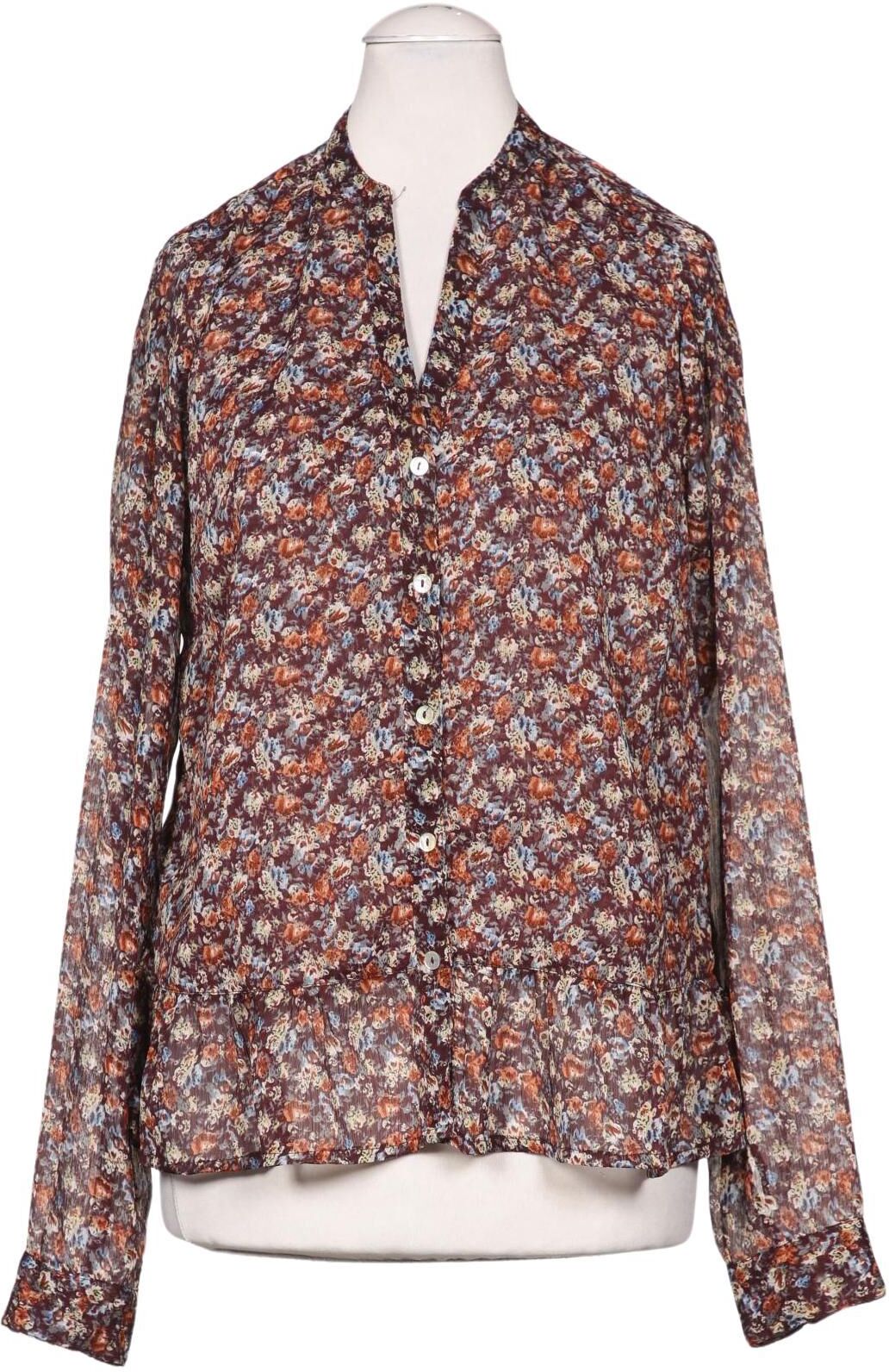 NEO Noir Damen Bluse, Mehrfarbig, Gr. XS, Synthetik - Second Hand