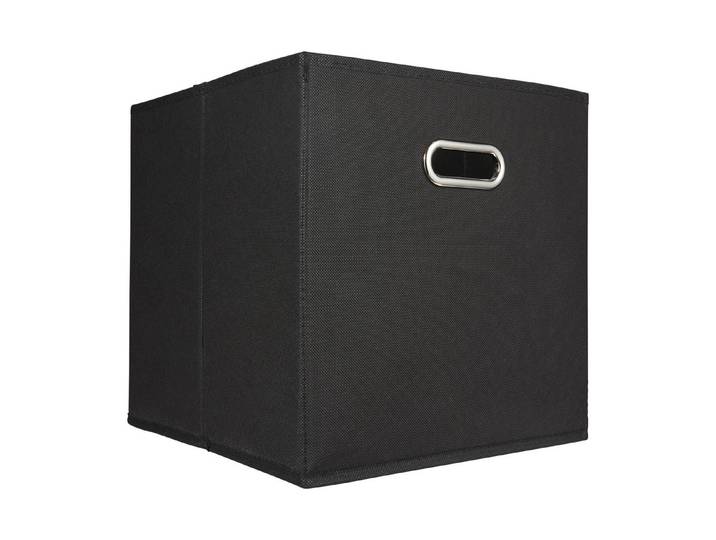 Aufbewahrungsbox Schwarz 32 × 32 × 32 cm
