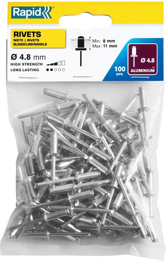 Isaberg Rapid AB Rapid Standard Niete, Ø 4,8 x 14 mm