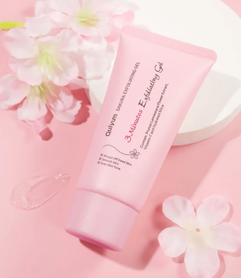 Inspire Essentials Sakura Exfoliating Peeling Gel Moisturizing Facial Scrub 50g