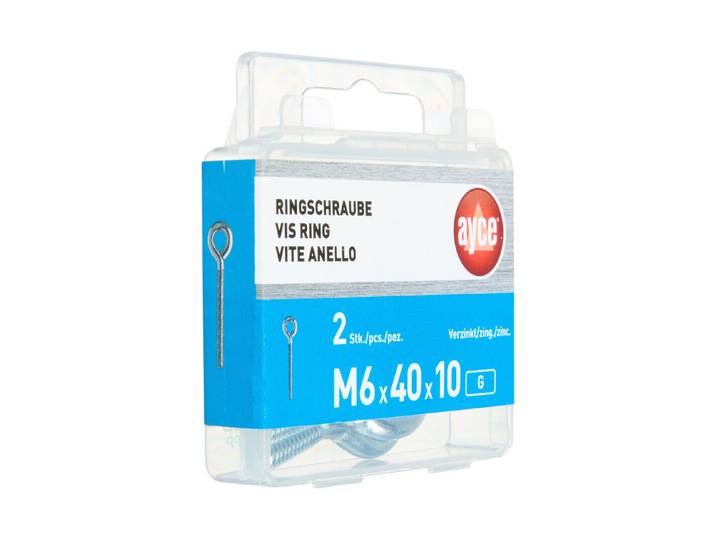 Ayce Ringschraube M6 40 mm