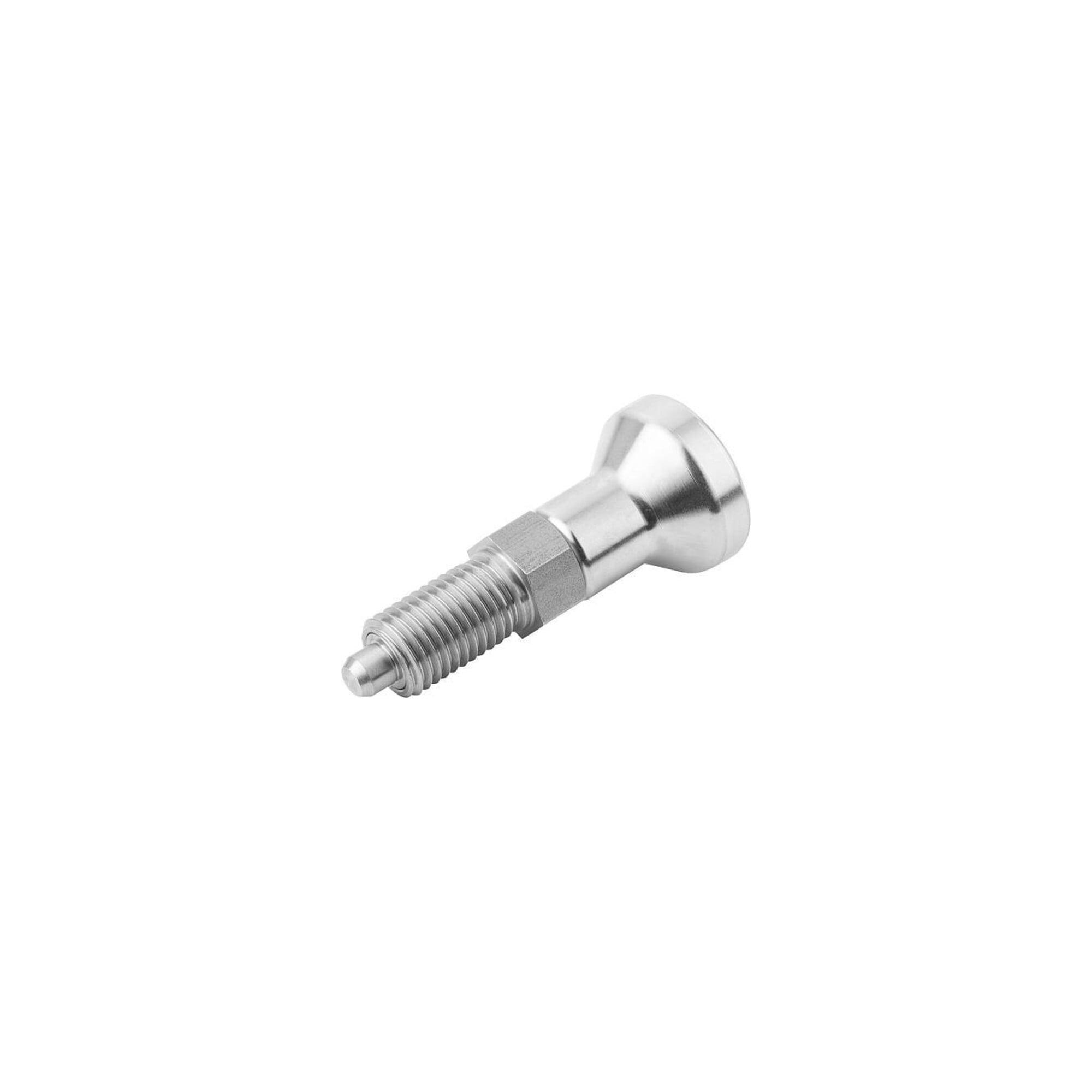 KIPP Arretierbolzen GR.4 M20x1,5 12mm Form A O. Rastnut Edelstahl (K0632.171412)