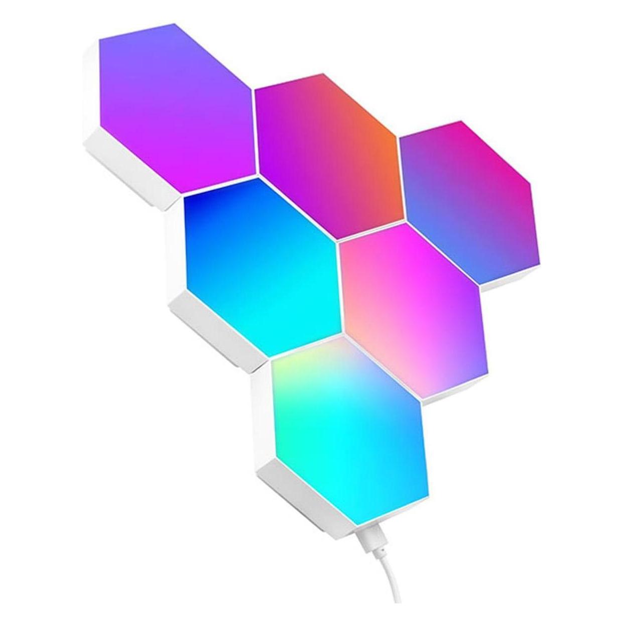 Tracer Hexagonale RGB-Lampen Ambience (Mehrfarbig) (TRAOSW47256)