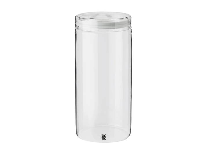 RIG-TIG by Stelton - Store-It Aufbewahrungsglas, 1,5 l, hellgrau