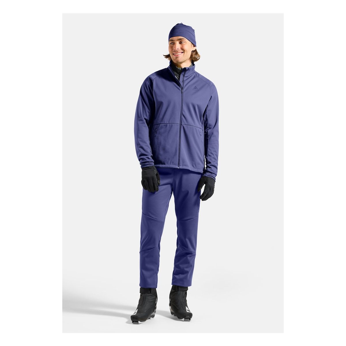 Odlo The Essentials Warm Cross-country Jacket skipper blue (21119) XL 612732-21119-XL
