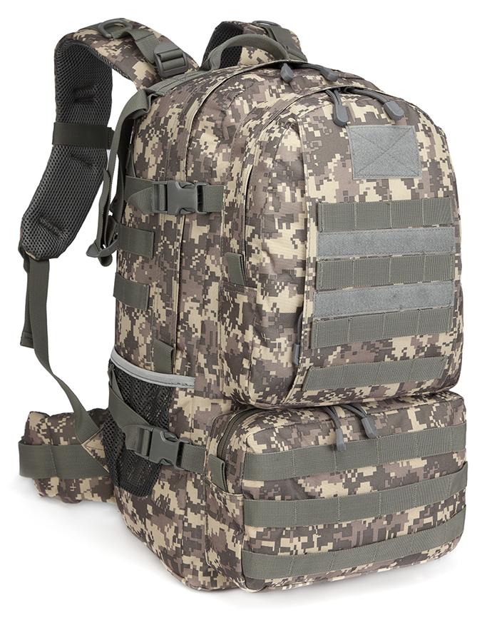 Taktischer Rucksack, 40 Liter (BPT5-40), ACU Pixel-Muster