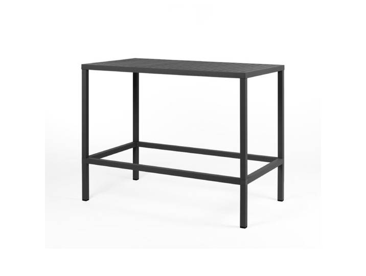 NARDI Cube High Bartisch Aluminium/Kunststoff Trendig &amp; bunt Tischbein mit Höhenausgleich