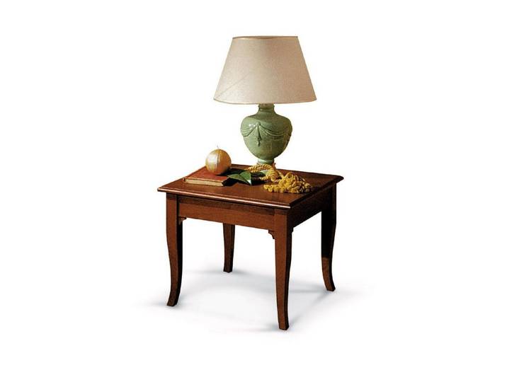 JVmoebel Beistelltisch Barocker Holz Couchtisch in eleganter brauner Farbgebung (1-St., Couchtisch), Made in Italy