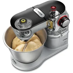 Bosch Hausgeräte Serie 8 OptiMUM, Küchenmaschine, Schwarz, Silber
