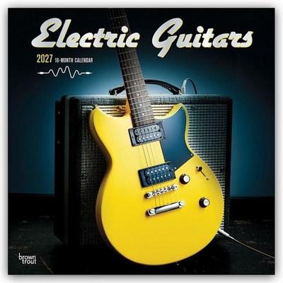 Electric Guitars – Elektrische Gitarren 2027 – 16-Monatskalender