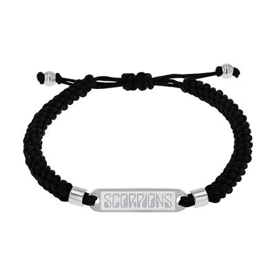Armband AMOR "Scorpions by Amor", edelstahlfarben, Armbänder, Damen, 24cm, Edelstahl Nylon, Edelstahl, Nylon, Armband