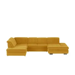 Lounge Collection Wohnlandschaft  Spencer ¦ gelb ¦ Maße (cm): B: 382 H: 102 T: 260.0