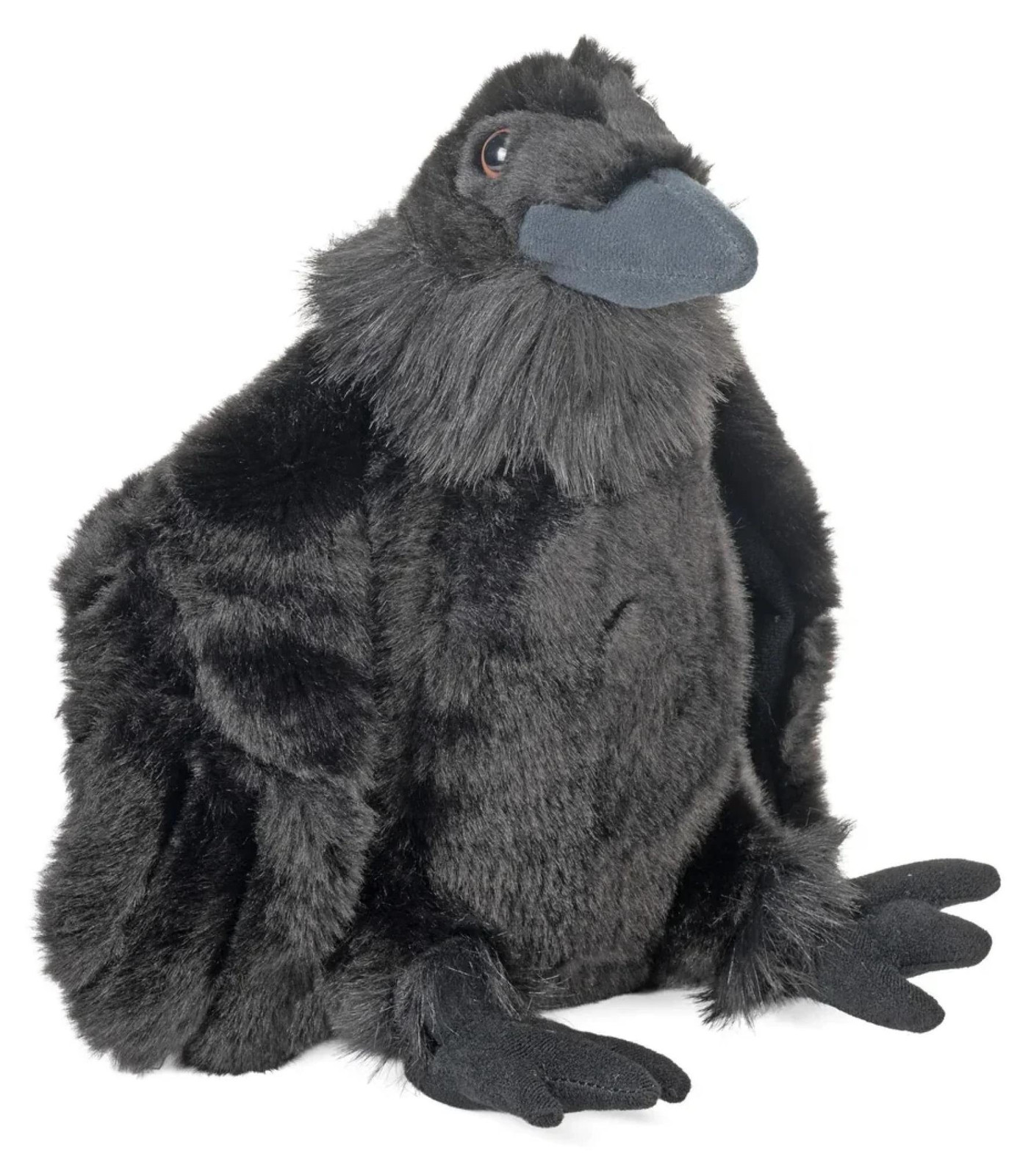 Wild Republic knuffel zwarte raaf 30 cm