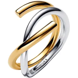 Pandora 163889C00 Damen-Ring Zweifarbig, 54/17,2
