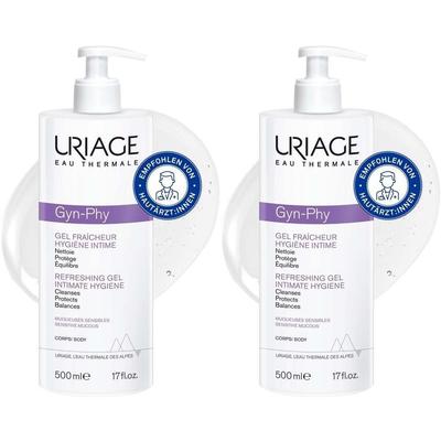 Uriage Gyn-PHY erfrischendes Gel Intimhygiene x2 2x500 ml