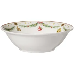 Schale HOLLY (BHT 14x14x4 cm) - weiß - BHT 14x14x4 cm