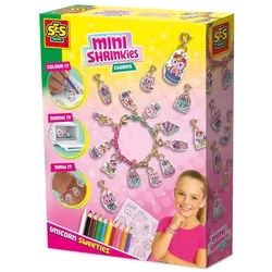 Ses Creative - Mini Shrinkies - Charms Unicorn Sweeties - Schrumpffolie - Armbänder selber machen -