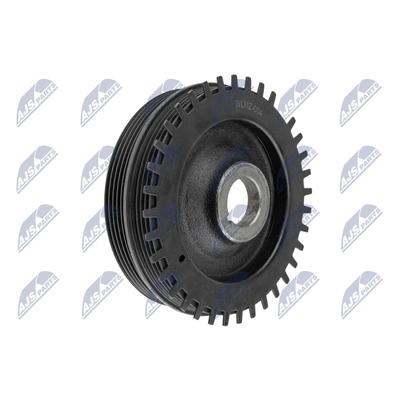 NTY Riemenscheibe, Kurbelwelle RKP-MZ-004 für MAZDA