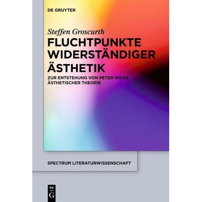Fluchtpunkte widerständiger Ästhetik, Gebundene Ausgabe von Steffen Groscurth, De Gruyter, 978-3-11-034554-4