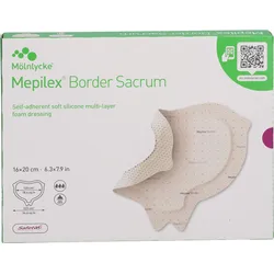 Mepilex 16x20 Border Sacrum 5 ST