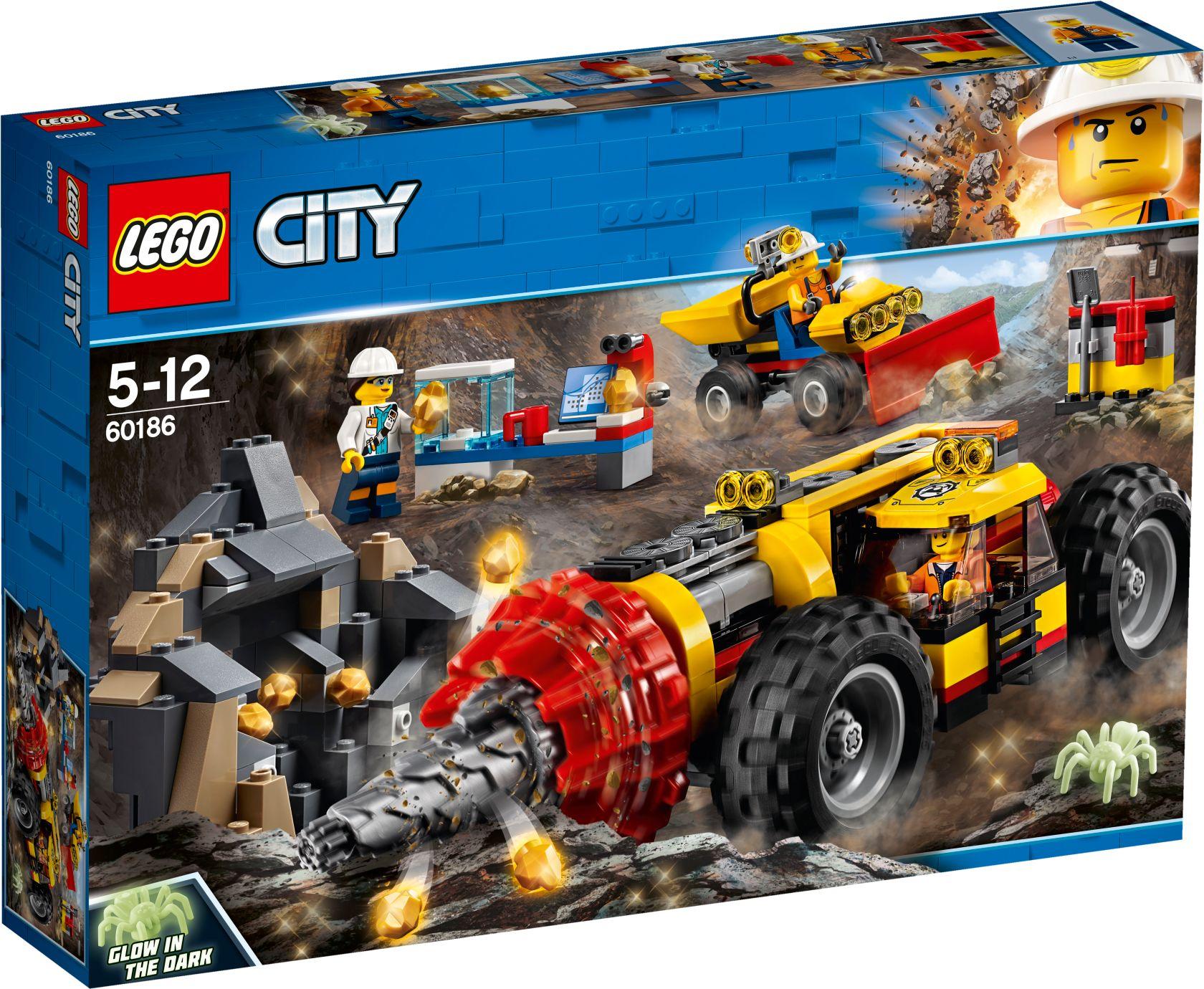 LEGO City Schweres Bohrgerät für den Bergbau 60186