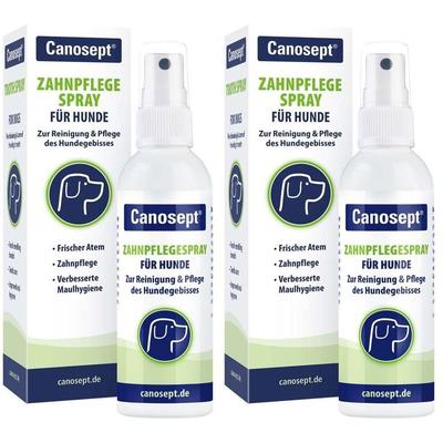 Canosept Zahnpflegespray f.Hunde 2x 2x100 ml Lösung