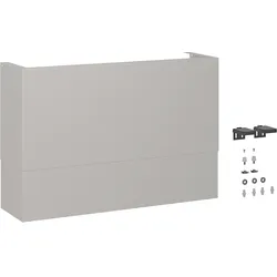 Hager FZ0800TB Teleskop-Rangierblende,universZ,Höhe=350-680 mm,Tiefe=205 mm,3-feldig,RAL 9010