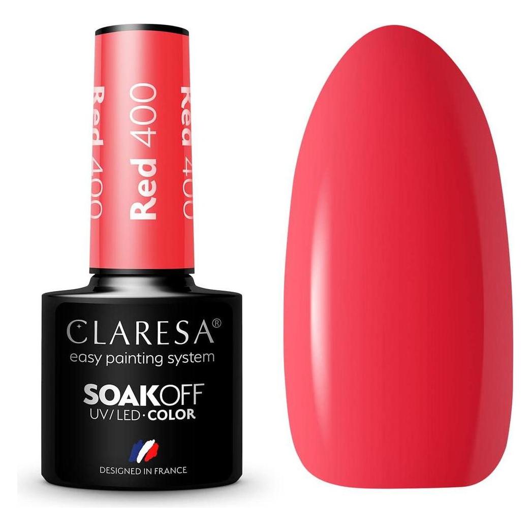 Claresa Soak Off UV/LED (Red, UV-Gel Lack) (5902846077190)